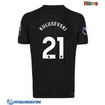 Fotballdrakt Herre Tottenham Hotspur Dejan Kulusevski #21 Bortedrakt 2025-26 Kortermet